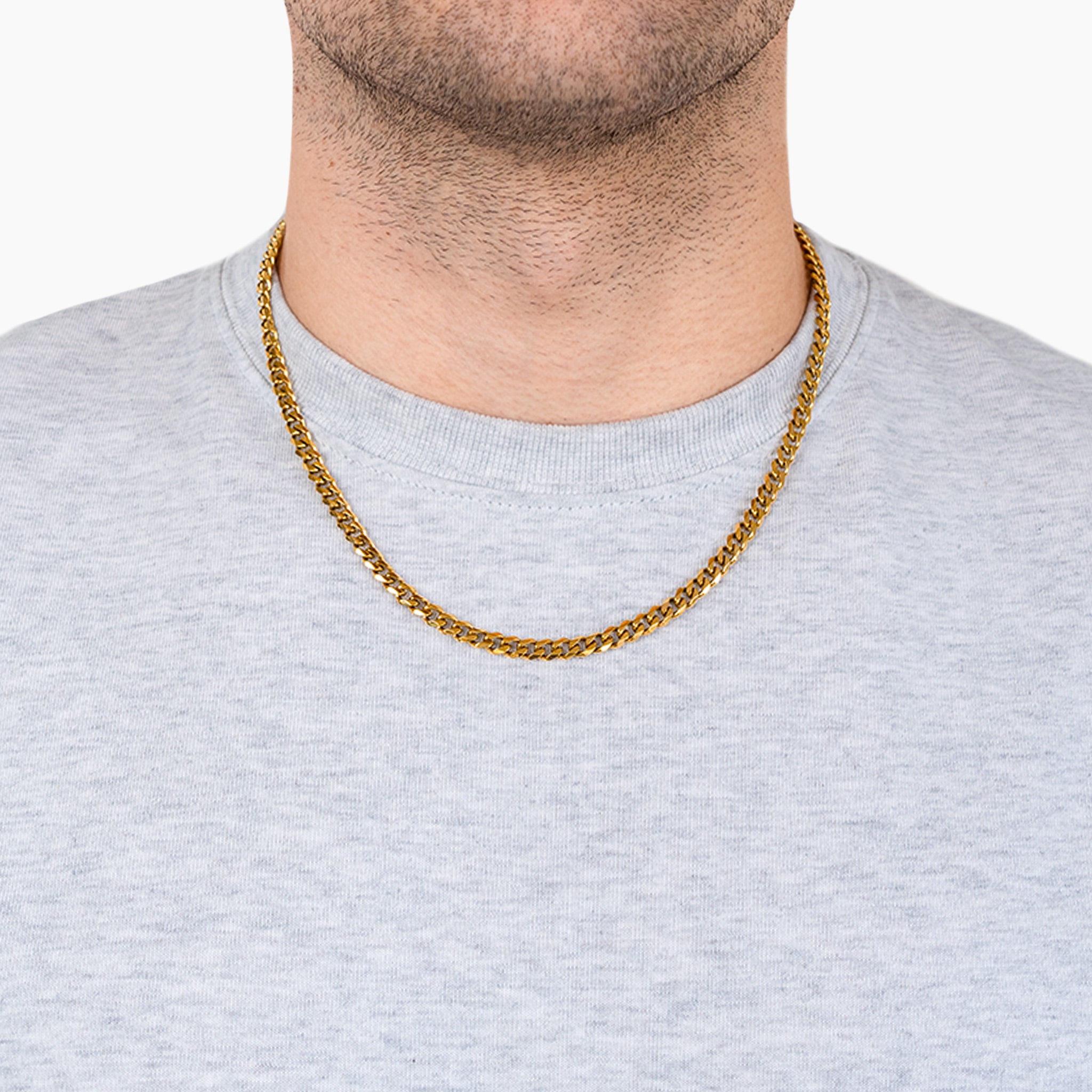 5mm Miami Cuban Chain - Gold